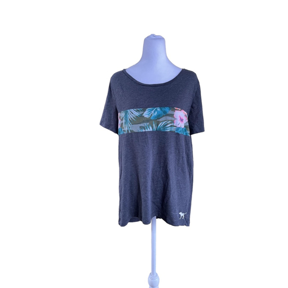 Women's PINK T-Shirt, L/G, Gray, Multicolor - Picture 2 of 4